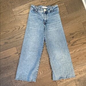 ZARA Girls Wide Leg Jeans